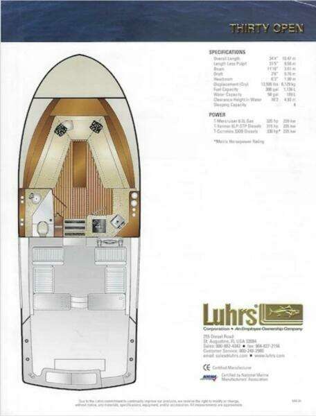 2011 Luhrs 30 Open