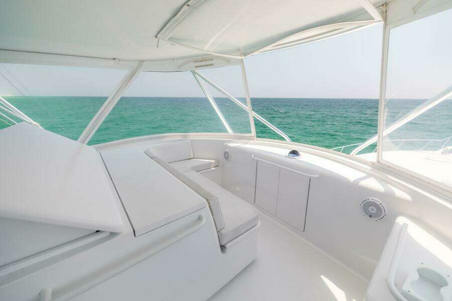 2008 Hatteras 60 Convertible  Bow Seating