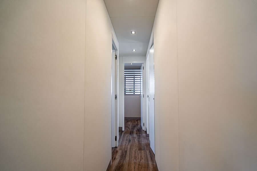 2017 Overblue 58 Powercat Companionway