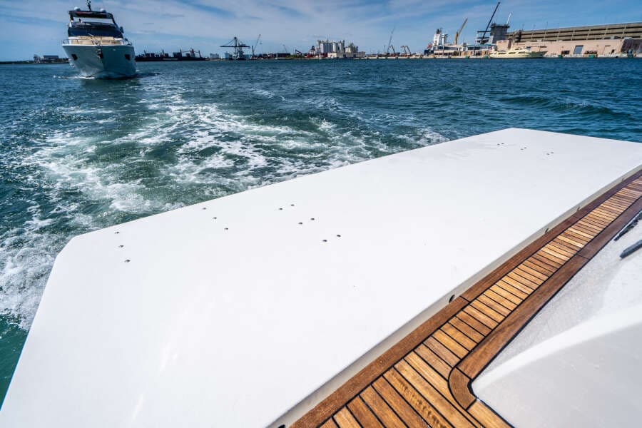 2017 Overblue 58 Powercat Swim Platform