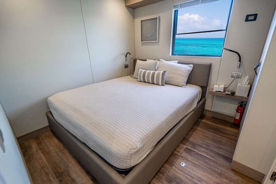 2017 Overblue 58 Powercat Guest Stateroom