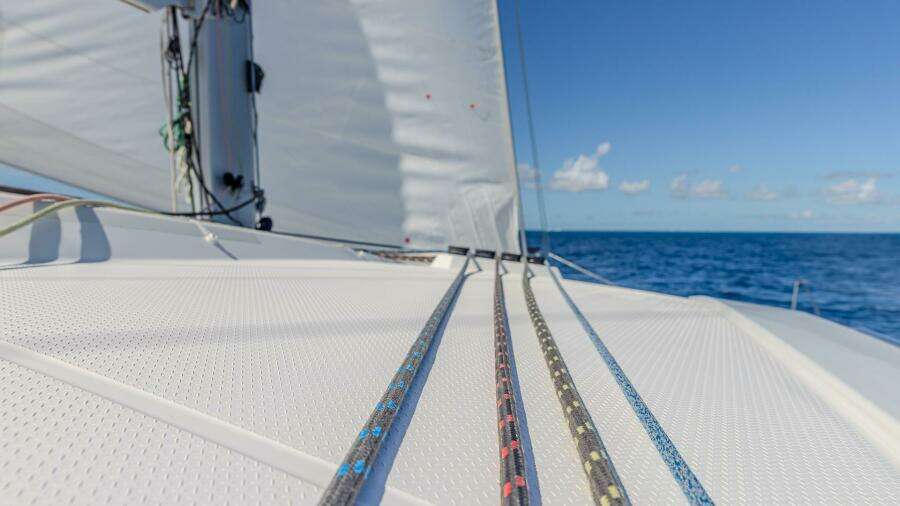 Happy Here   Ext Rigging Cabin Top 1