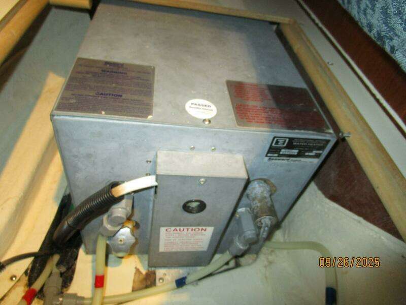 37' Hunter water heater