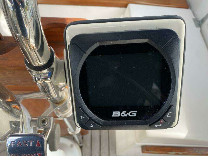 1987 Dickerson 37 aft cockpit