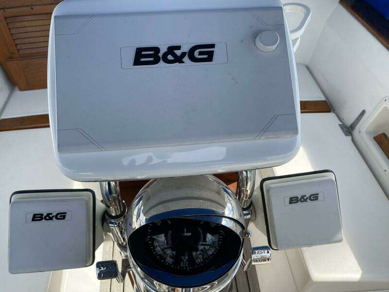 1987 Dickerson 37 aft cockpit