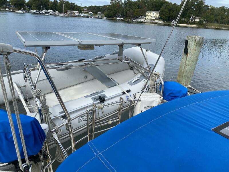 1987 Dickerson 37 aft cockpit