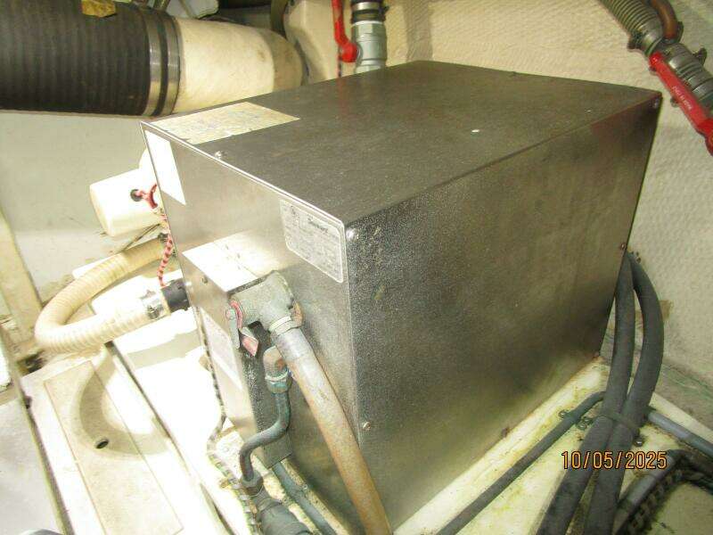 42' Grand Banks water heater