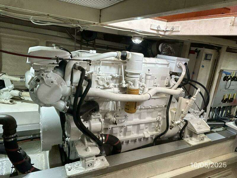 42' Grand Banks starboard main engine1