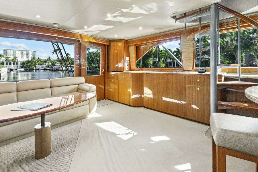2008 Viking 74 Enclosed Bridge
