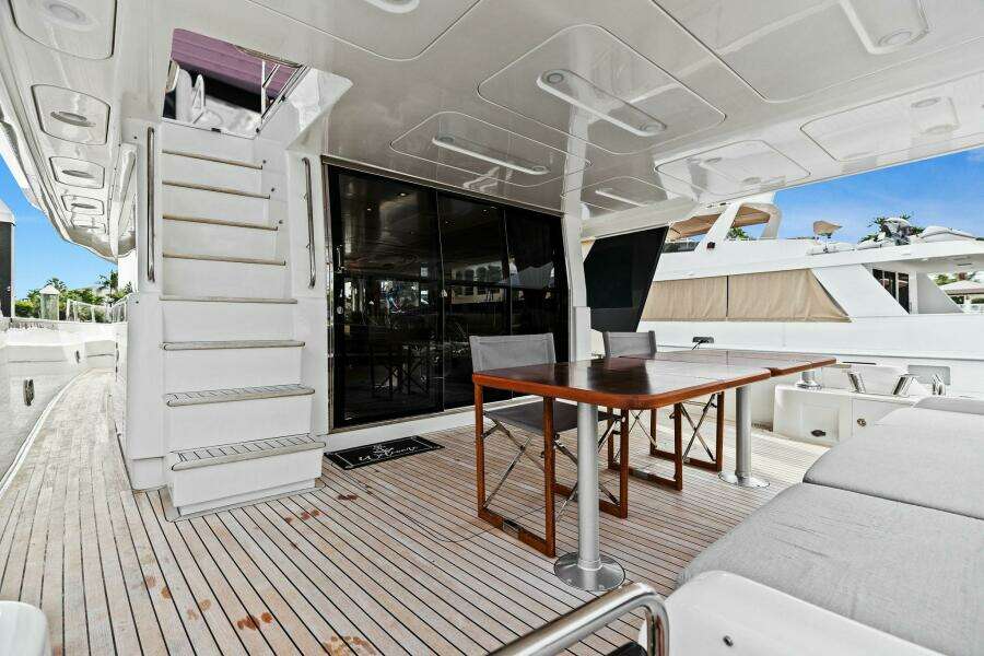 2021 Sirena 64- DESTIN-E- Aft Deck