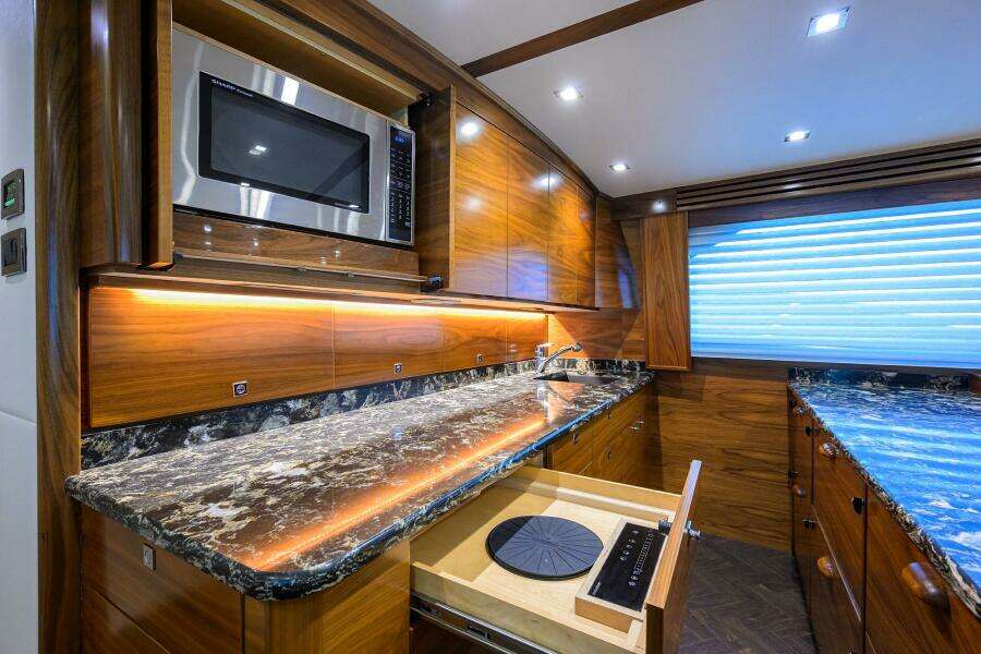 2023 Viking 64 Convertible - Galley