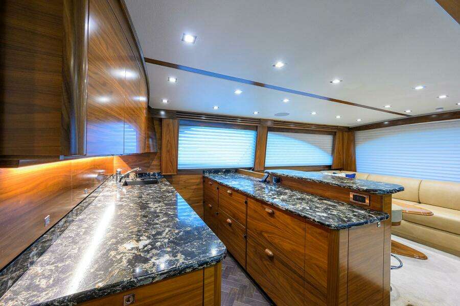 2023 Viking 64 Convertible - Galley