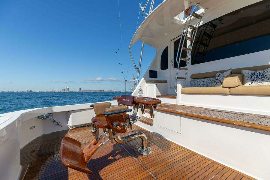 2013 Viking 76 Convertible- REEL FIRE- Cockpit