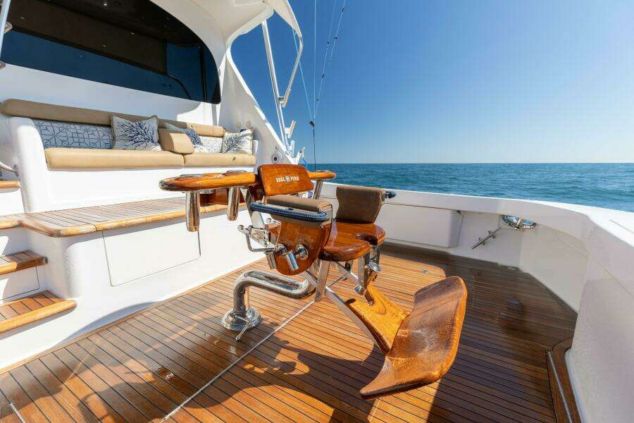 2013 Viking 76 Convertible- REEL FIRE- Cockpit