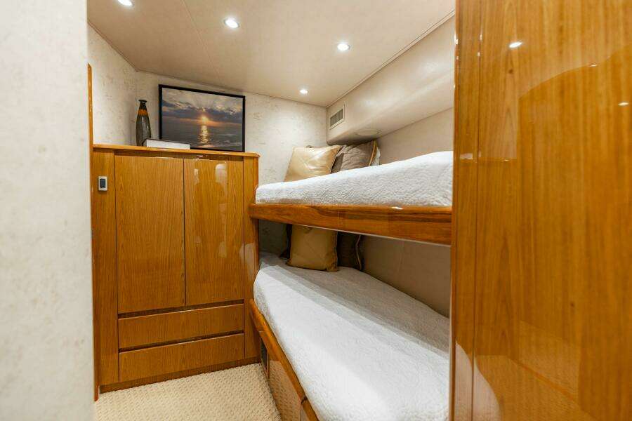2013 Viking 76 Convertible- REEL FIRE- Starboard Stateroom