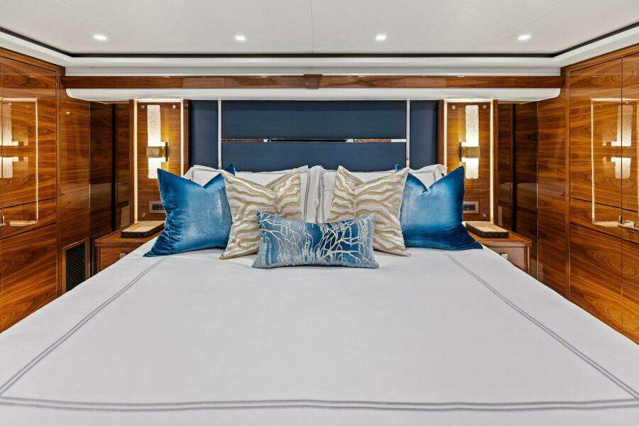 2026 Viking 82 Convertible- TEAM HARVEY I- Master Stateroom