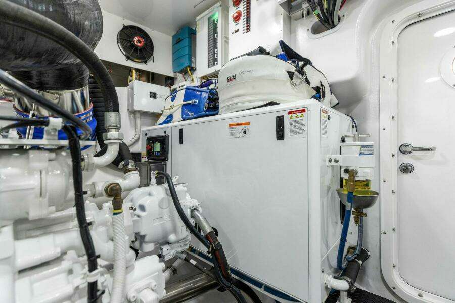 2026 Viking 82 Convertible- TEAM HARVEY I- Engine Room