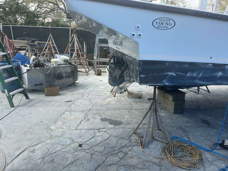 Glenn Young 32 Lafite Skiff