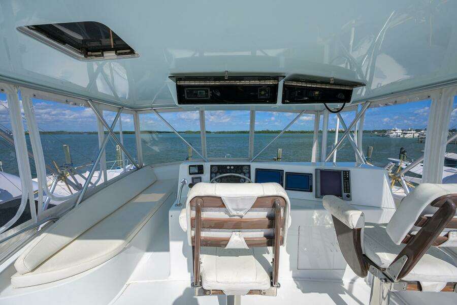 Post 50 SEANYLE - Flybridge- Helm