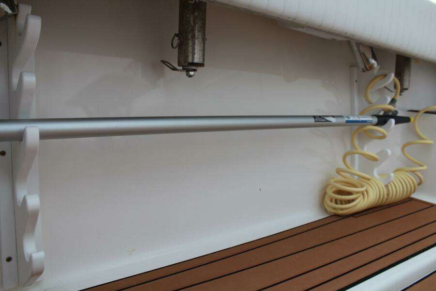 Under Gunwhale Rod Stroage