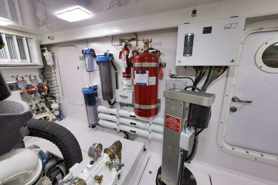 2024 Viking 68 Convertible- GYS TRADE- Engine Room