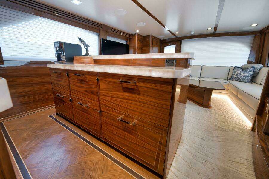2024 Viking 68 Convertible- GYS TRADE- Galley