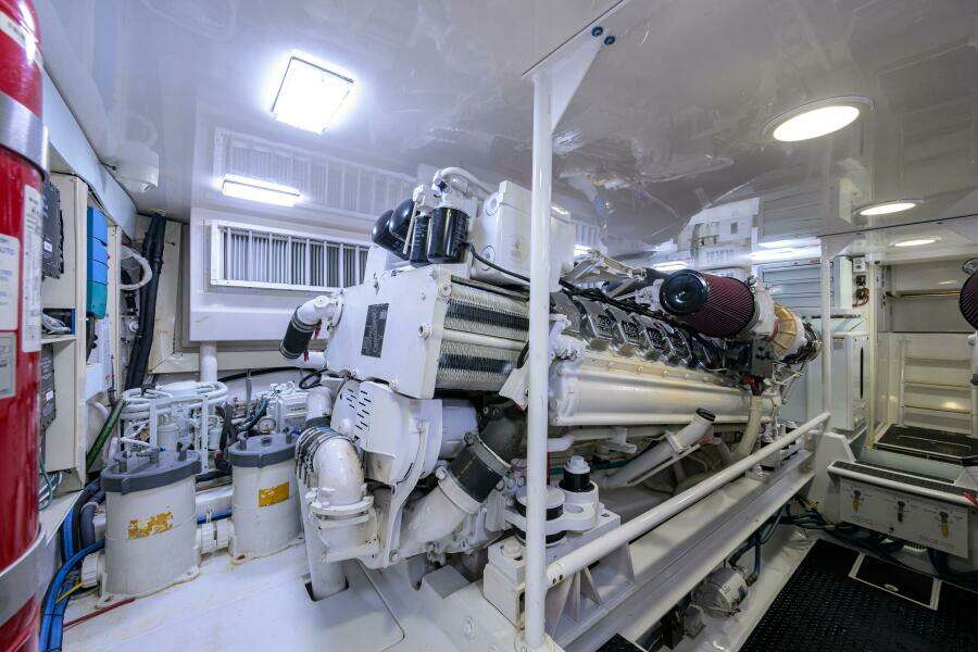 Front Of Starboard Side MTU