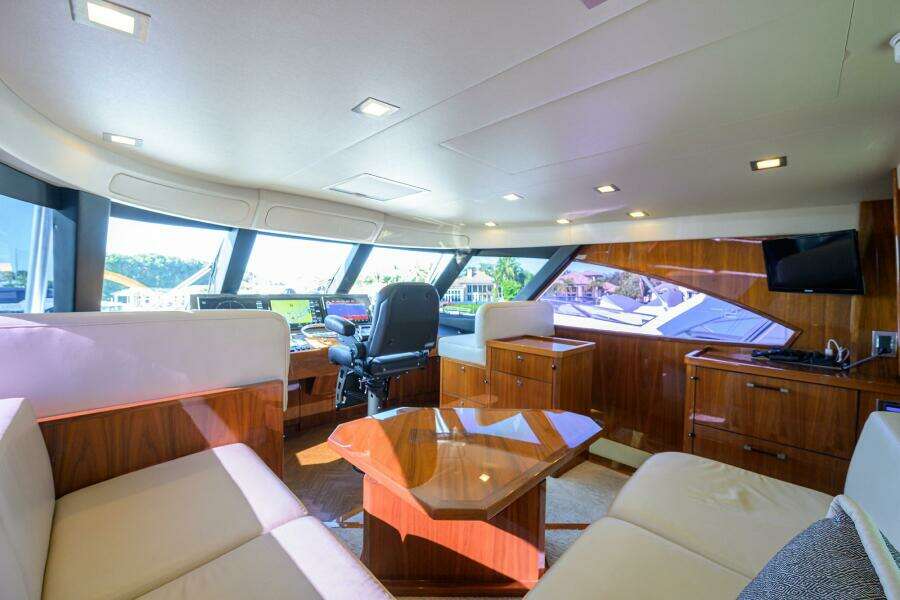 2017 Viking 72 Enclosed Bridge