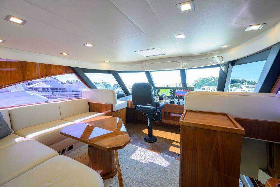 2017 Viking 72 Enclosed Bridge