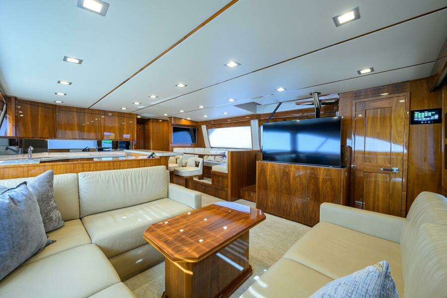 2017 Viking 72 Enclosed Bridge