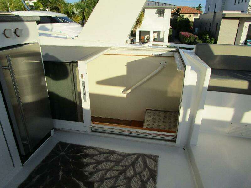 Flybridge Entry Steps