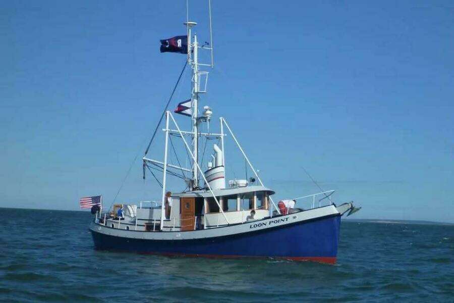 1986 Custom Hansen 48 Pilothouse Trawler