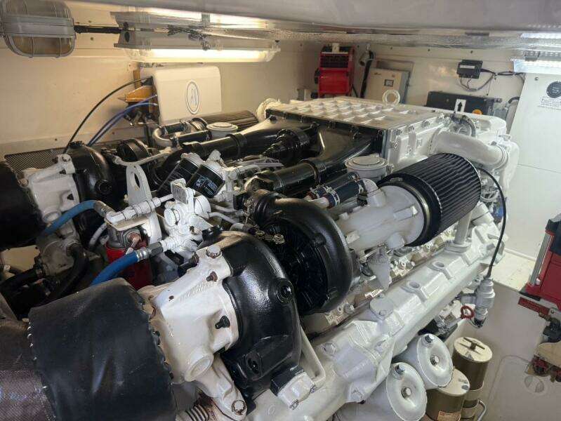 Cabo 45 EMMA - Engine Room