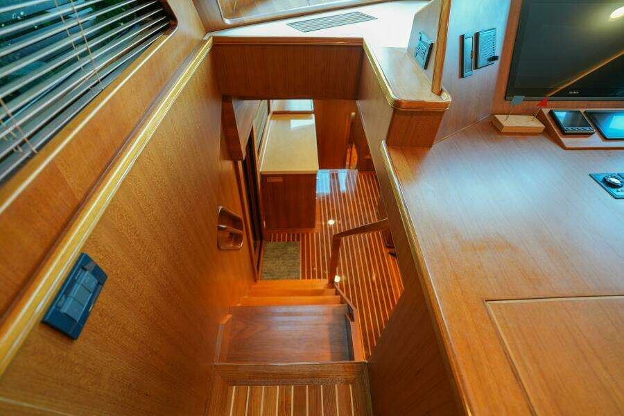 055 Staircase To Command Bridge