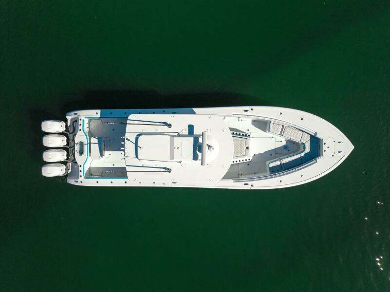 2017 42 Yellowfin Offshore Fins Up Overview