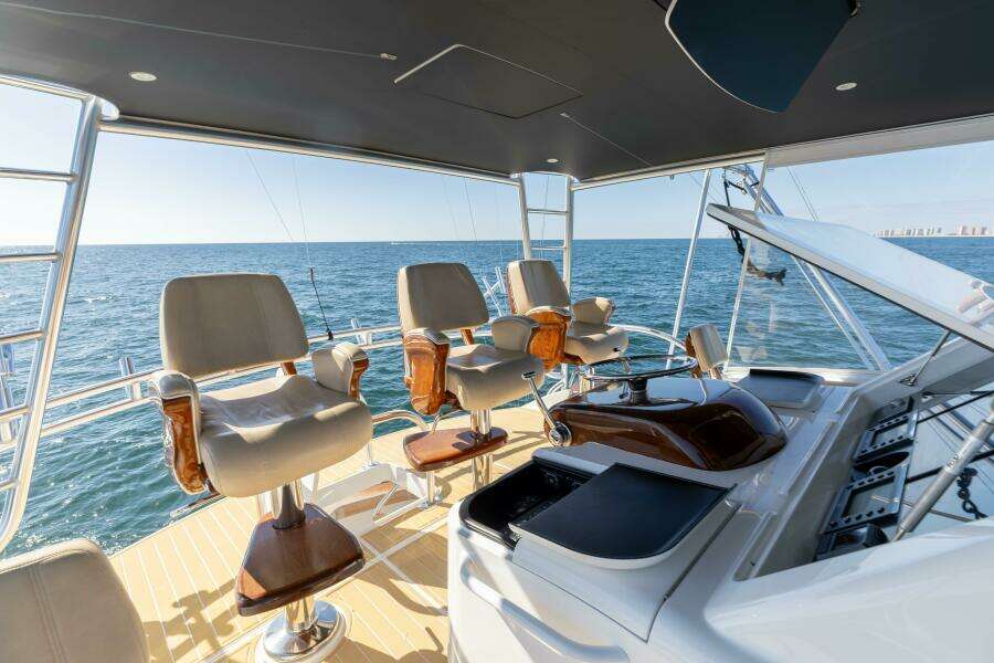 2020 Viking 62 Convertible Galati Yacht Sales Trade Helm