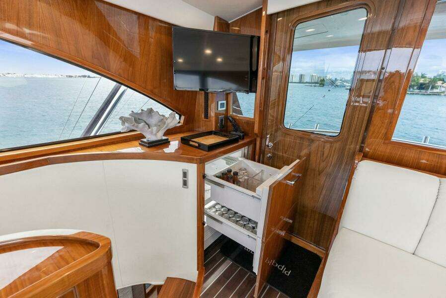2022 Viking 68 Enclosed Bridge- PIPE DREAM- Refridgerated Drawers on Bridge