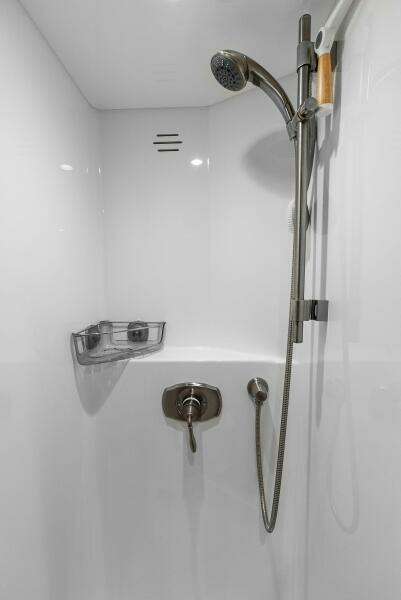 2022 Viking 68 Enclosed Bridge- PIPE DREAM- Crew Stateroom Head