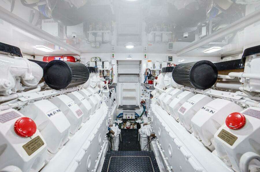 Viking 52 ONE MORE - Engine Room