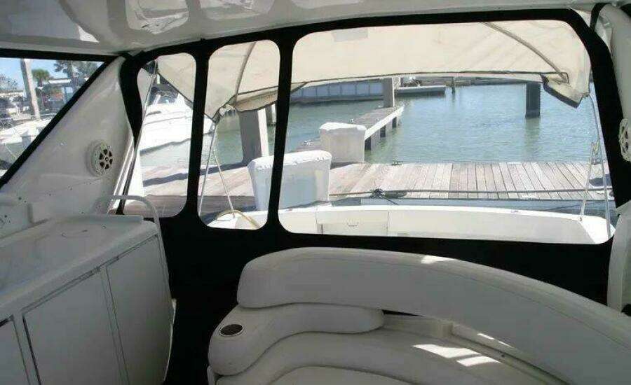 1996 Hatteras 39 Sport Express