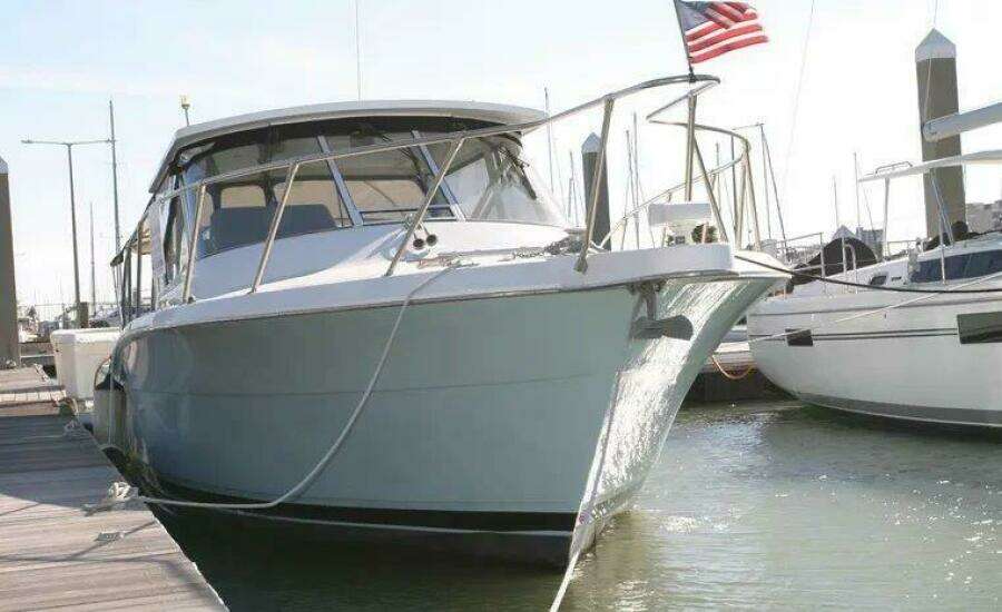 1996 Hatteras 39 Sport Express