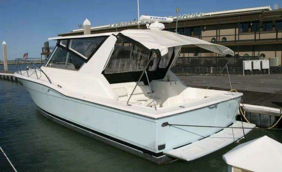 1996 Hatteras 39 Sport Express
