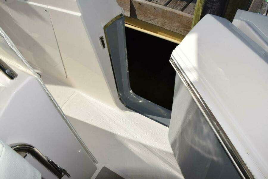 Floating Dock Entry Gate Opens Inwards On Port Side