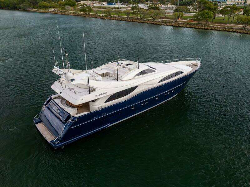 2001 Ferretti 94 Raised Pilothouse - Dreamchaser - Profile