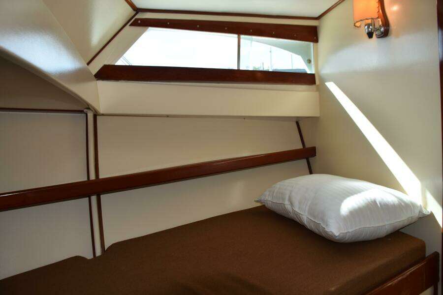 Starboard Side Of The V Berth, 6'6 Length
