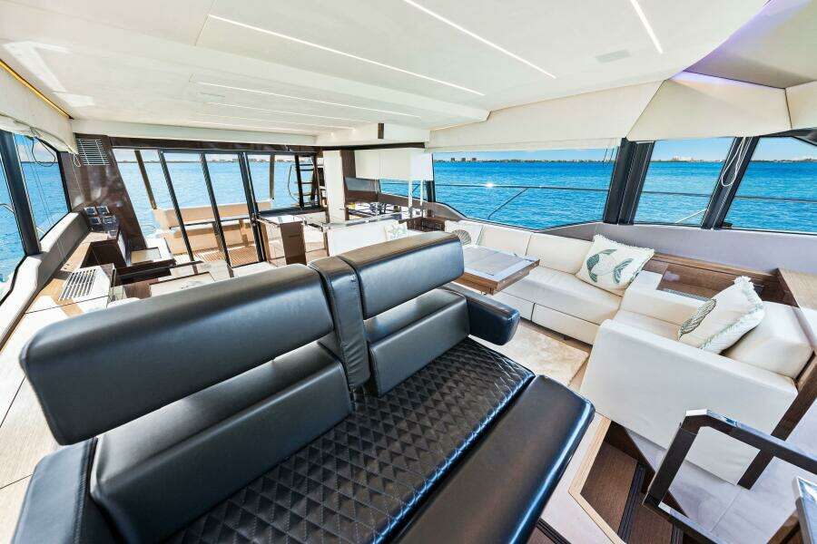 2019 Prestige 630 Flybridge - Helm/Electronics 