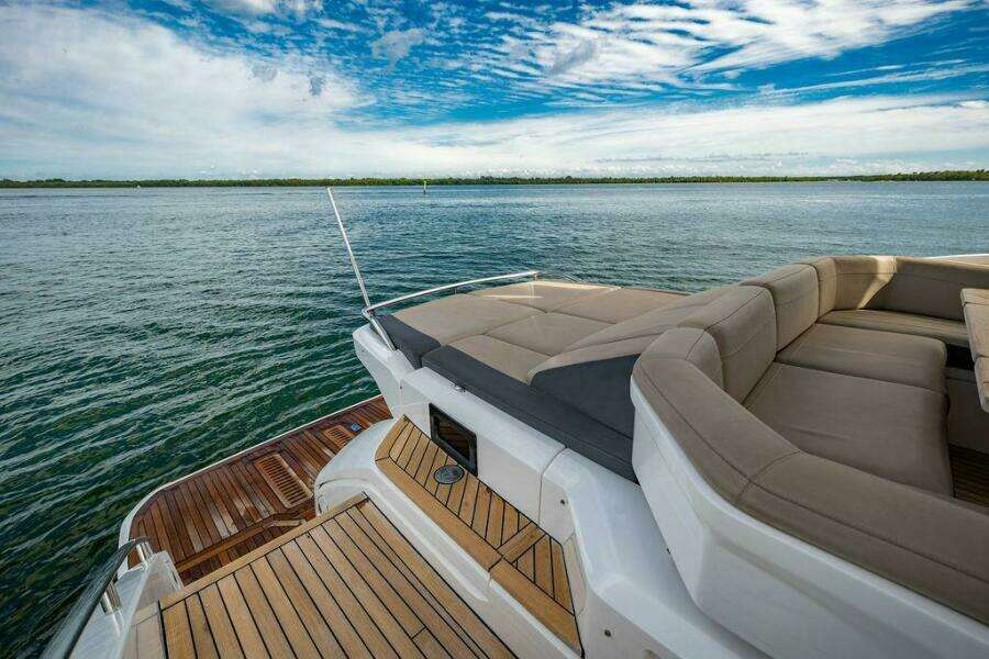 Princess 65 - Aft Deck Sun Pad