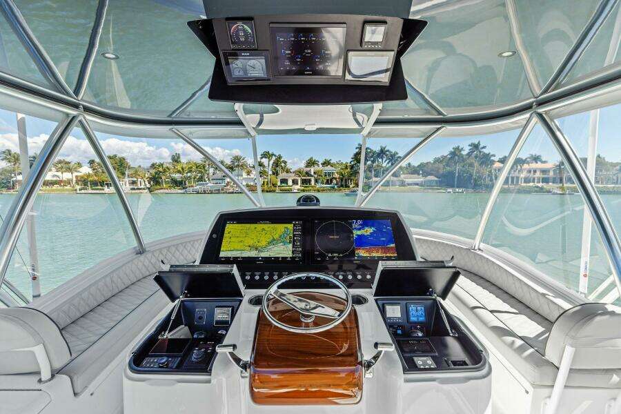 2023 Viking 54 Convertible OLDE FLORIDIAN Helm
