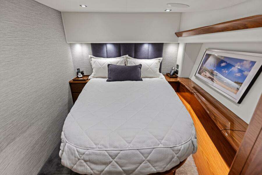 2023 Viking 54 Convertible OLDE FLORIDIAN Master Stateroom