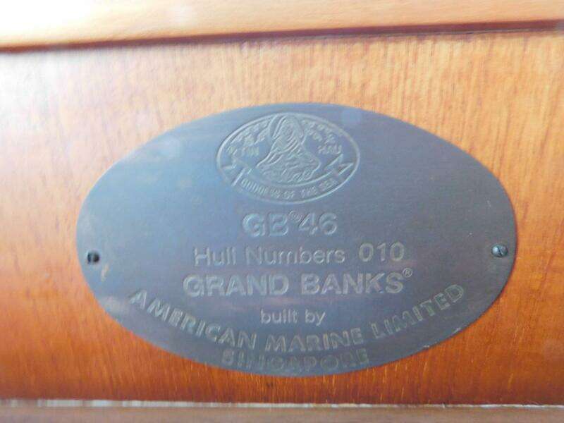 1986 Grand Banks 46 Classic Widebody